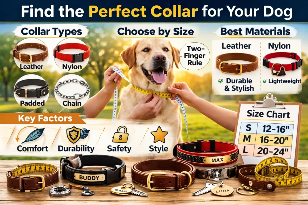 How To Choose the Right Dog Collar