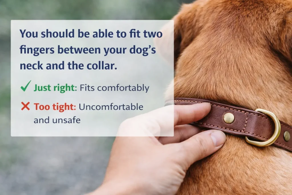 How Tight Should a Dog Collar Be
