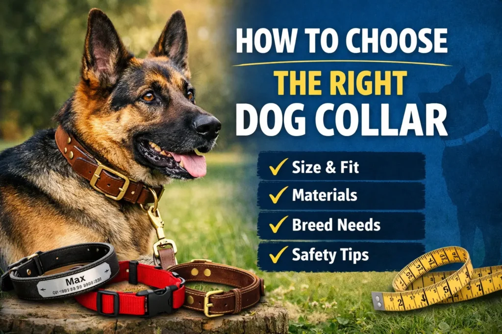 How To Choose the Right Dog Collar
